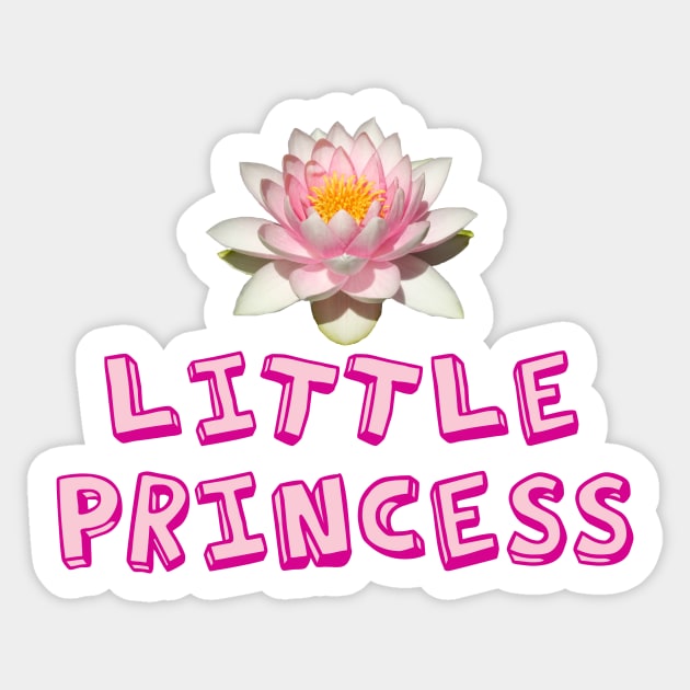 Cute Little Princess Sticker by epiclovedesigns